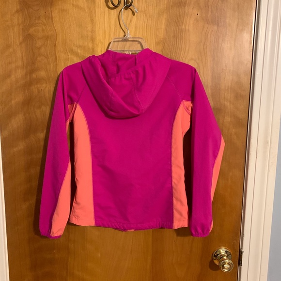 Girls Columbia rain jacket, size M - Picture 2 of 3